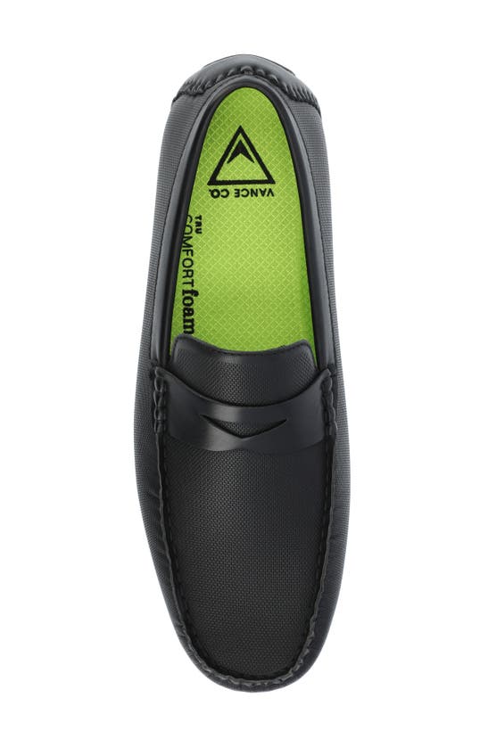 Vance Co. Isaiah Driving Loafer In Black