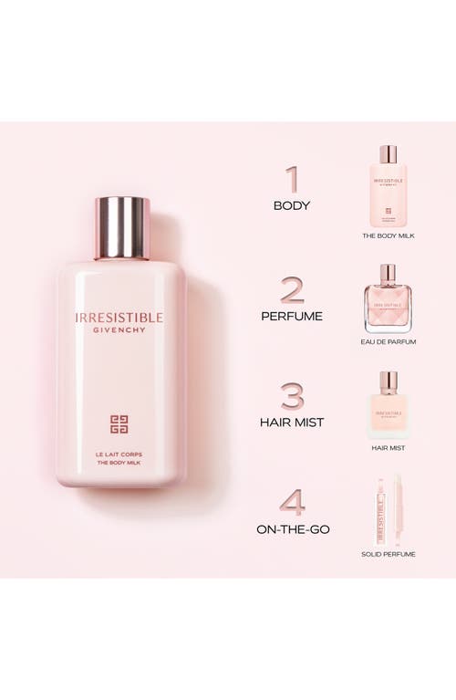 Shop Givenchy Irresistible The Body Milk In No Color