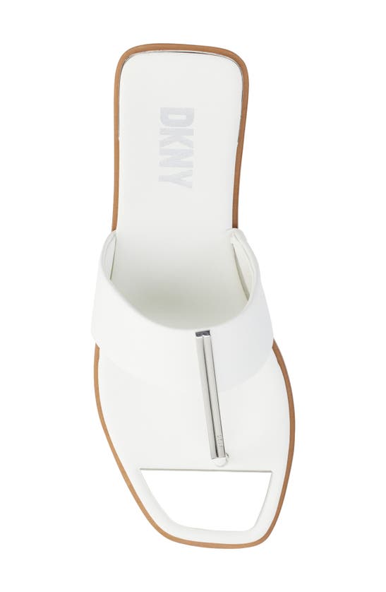 Shop Dkny Deja Sandal In White