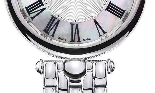 Frederique Constant Art Deco Watch, 30mm In Silverone