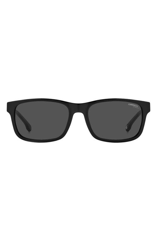 Carrera Eyewear 57mm Rectangular Sunglasses in Oxford at Nordstrom