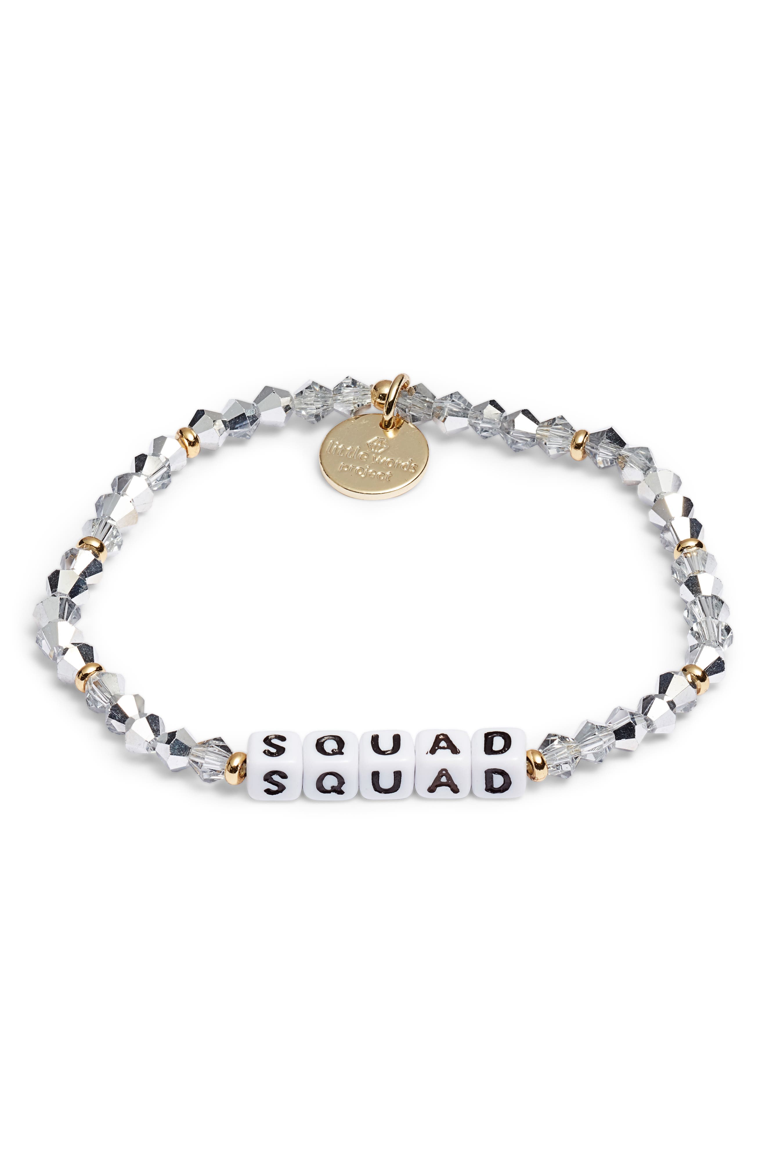 Little Words Project Squad Beaded Stretch Bracelet Nordstrom