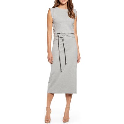Bishop + Young French Terry Dress, Grey
