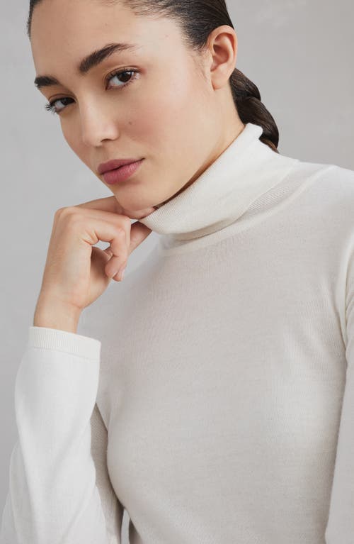 Shop Brunello Cucinelli Lightweight Sweater In White