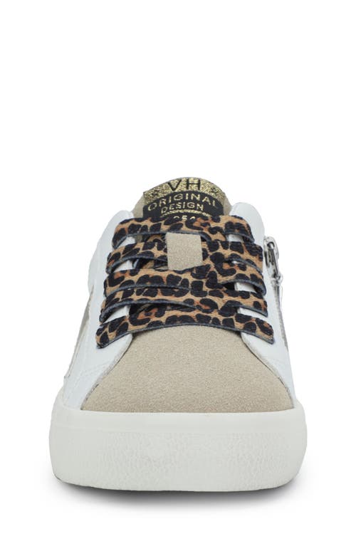 Vintage Havana Kids' Vail Sneaker In White/taupe Pop