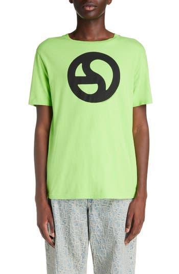 Acne Studios T-shirt In Sharp Green