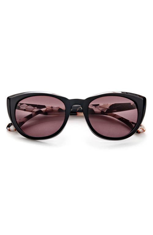 Gemma Styles Heart Of Glass 52mm Cat Eye Sunglasses in Carbon