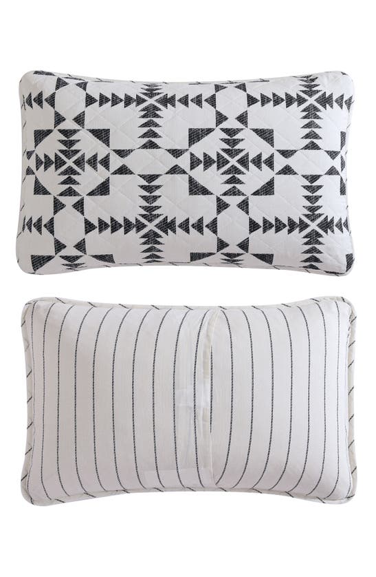 Eddie Bauer Arrowhead Cotton Quilt 3-piece Set In Carbon