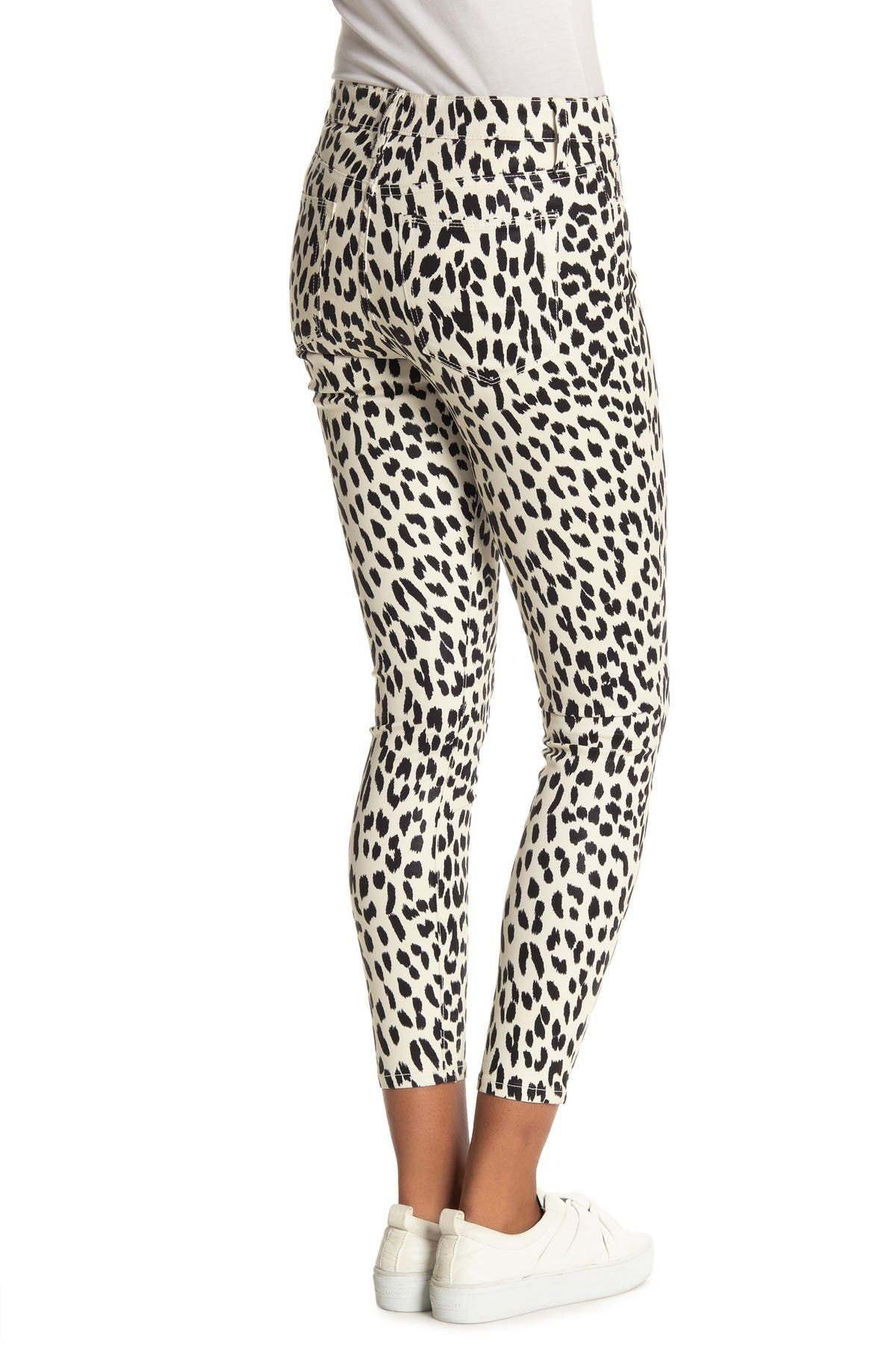 Joe's Jeans | The Charlie Leopard Print High Rise Ankle Jeans ...