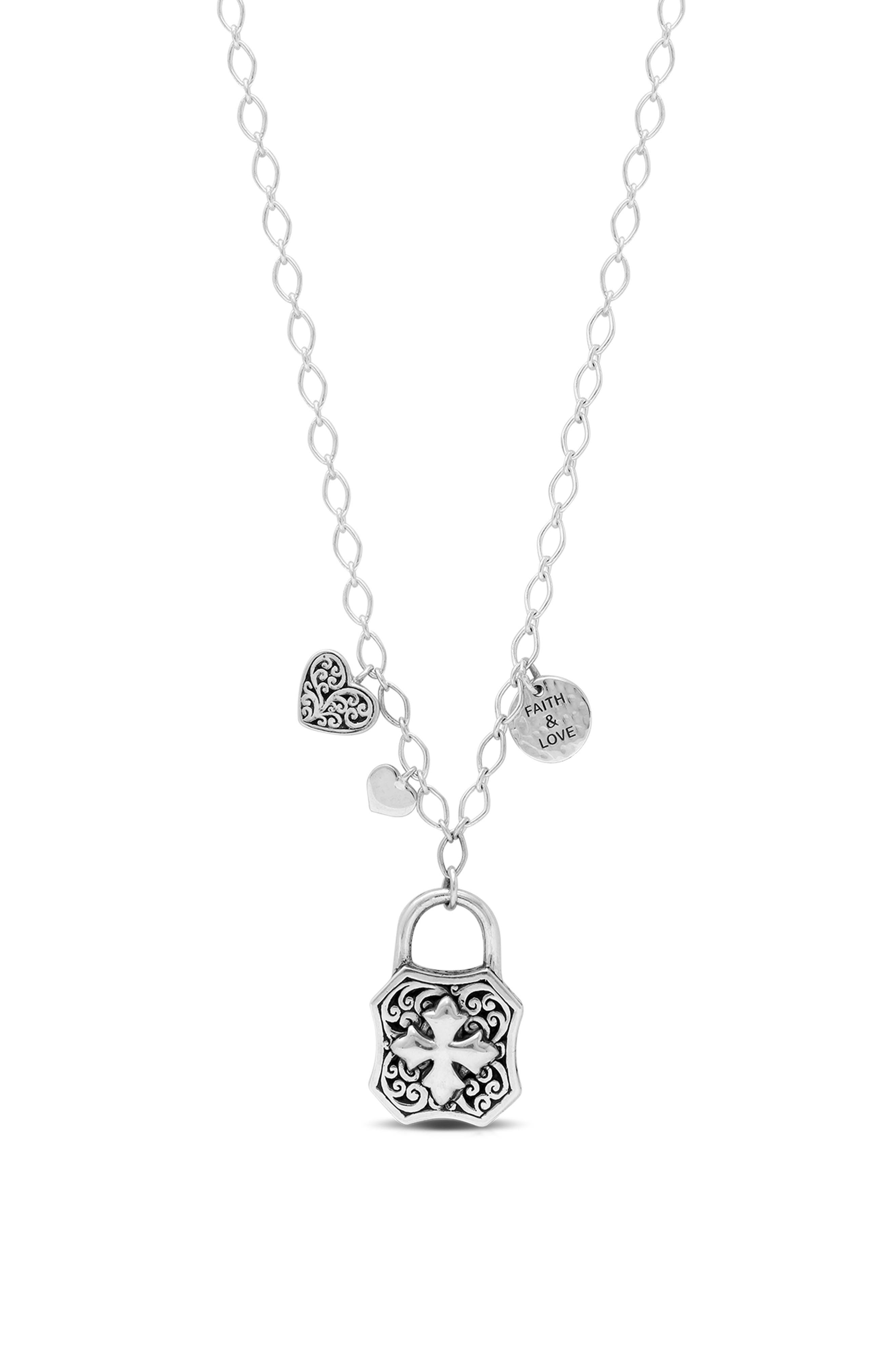 Maltese Padlock Charm Necklace | Nordstrom