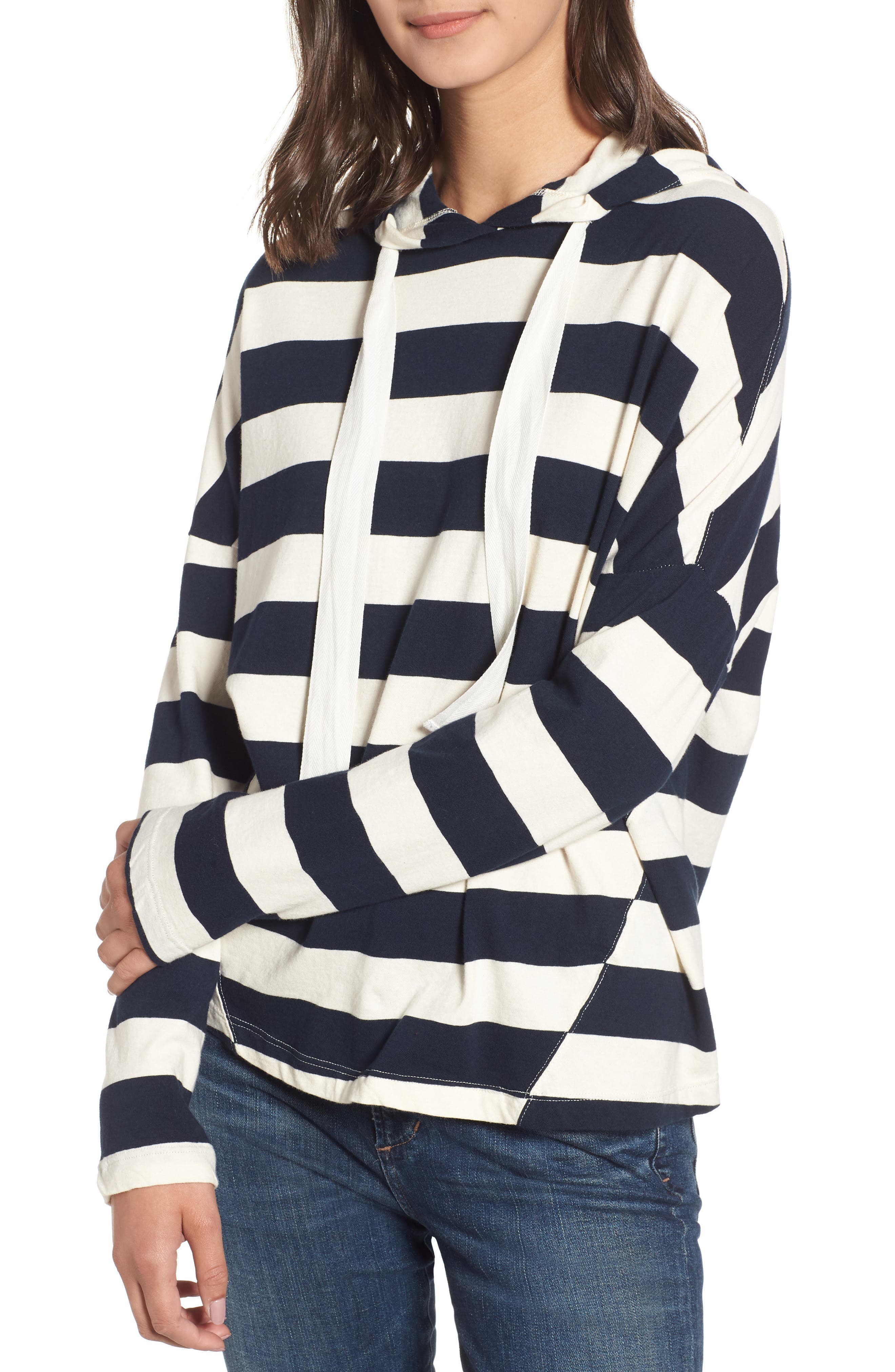 Stateside Stripe Hoodie Nordstrom