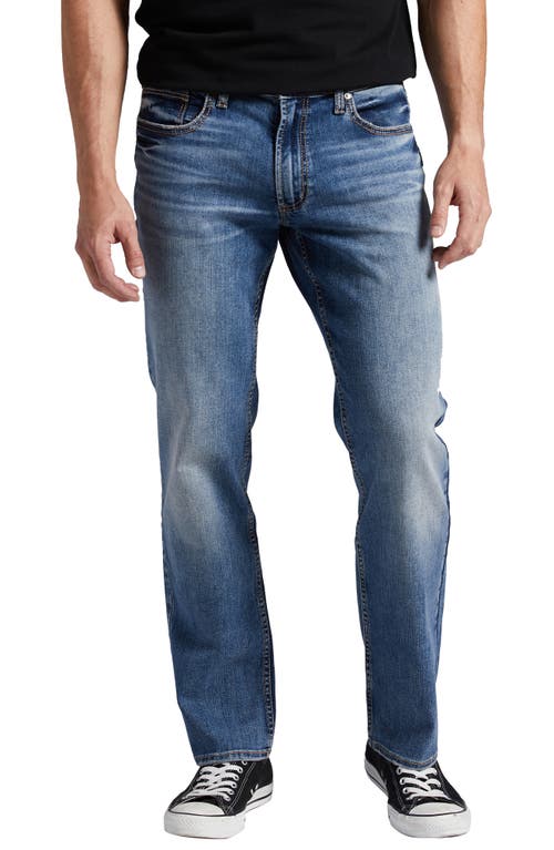 Silver Jeans Co. Allan Classic Straight Leg Indigo at Nordstrom, X