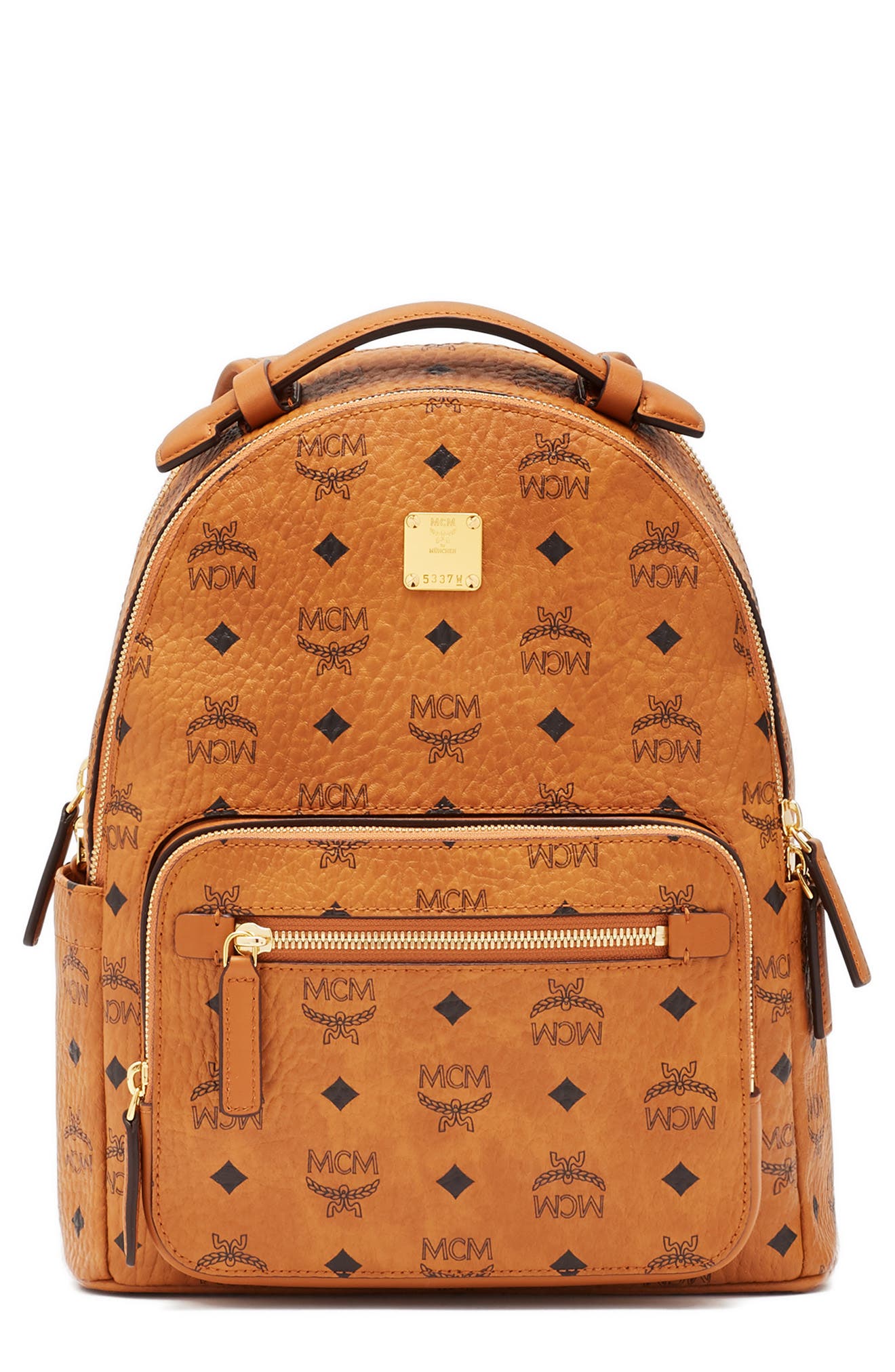 brown rucksack