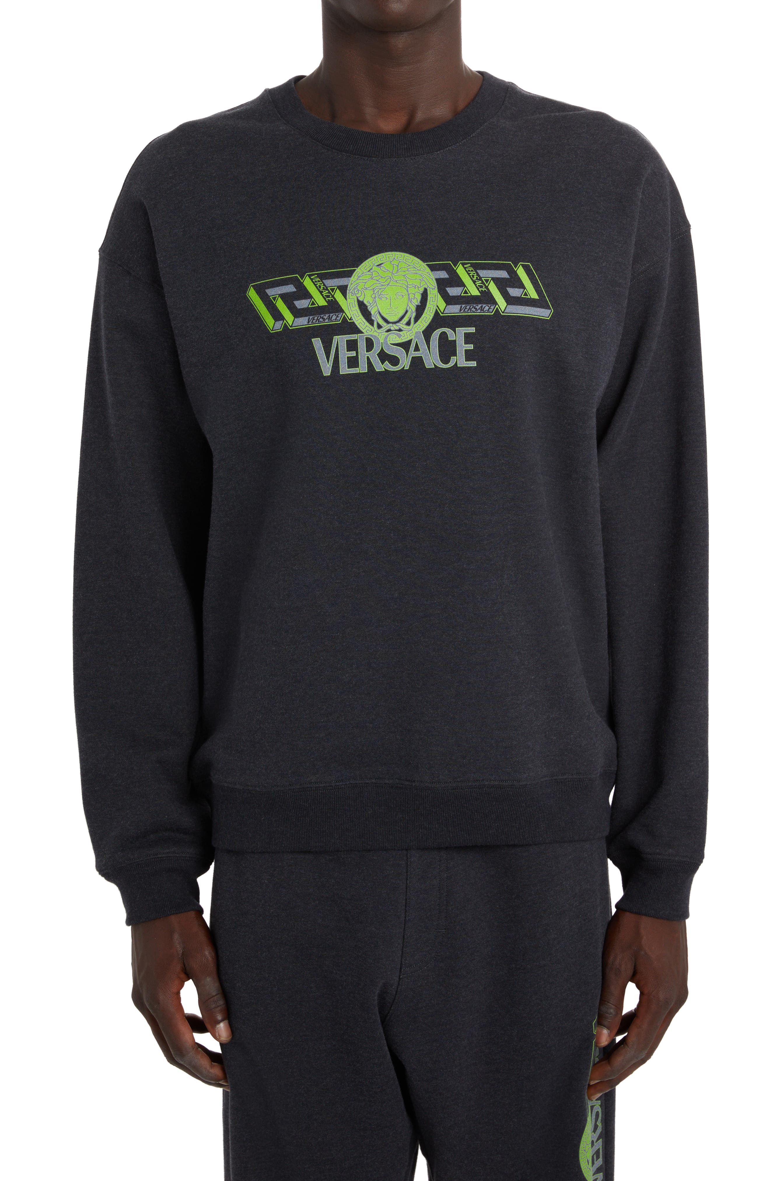 Versace La Medusa Cotton Hoodie - Farfetch