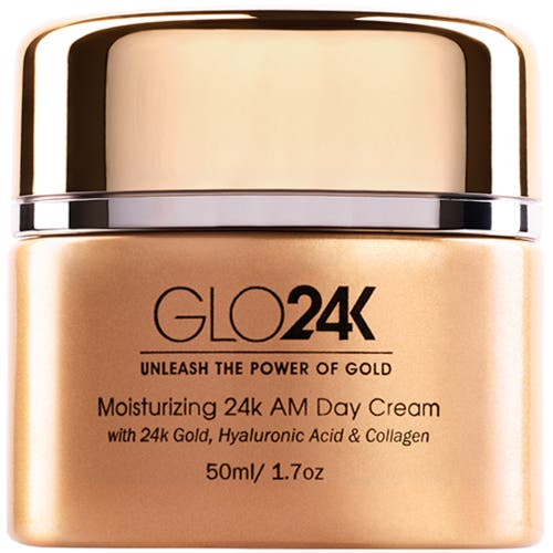 Glo24k Unleash The Power Of Gold Moisturizing 24k Am Day Cream In Na