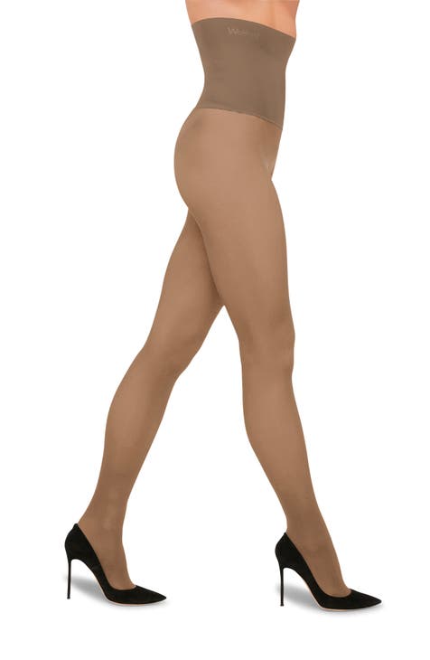 Perfectly Sheer Tights - Beige, Stems