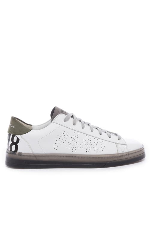 Shop P448 Jack Sneaker In White Grey