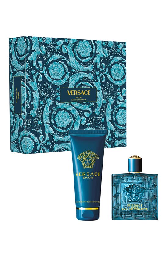 Shop Versace Eros Eau De Toilette Gift Set $128 Value