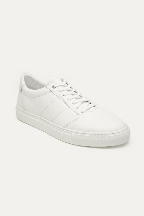 Want Les Essentiels De La Vie Want Les Essentiels Lennon 2.0 Smooth Leather Low Sneaker In White
