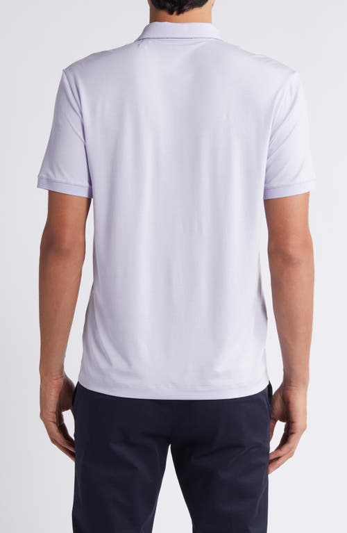 Shop Theory Noran Polo In Soft Iris