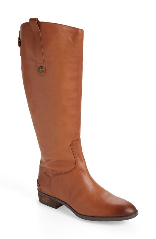Knee High Boot in Whiskey Wide Calf