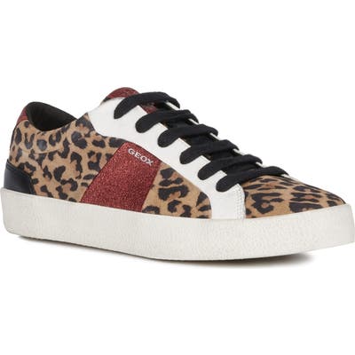 Geox Warley Mixed Media Sneaker