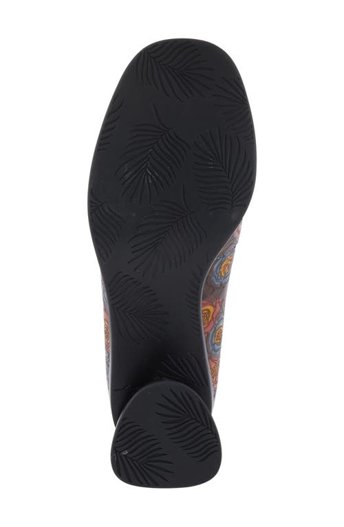 L'artiste By Spring Step Rivoire Loafer Pump In Black Multi
