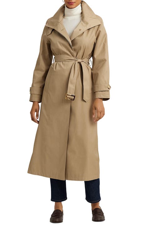 Stand Collar Trench Coat
