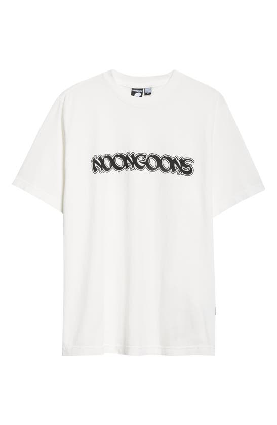 Shop Noon Goons Chopstix Graphic T-shirt In White