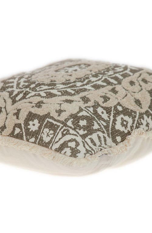 Parkland Collection Abu Cotton Throw Pillow In Beige