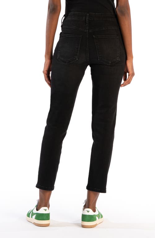 Kut From The Kloth Rachael High Waist Crop Mom Jeans In Uplifting