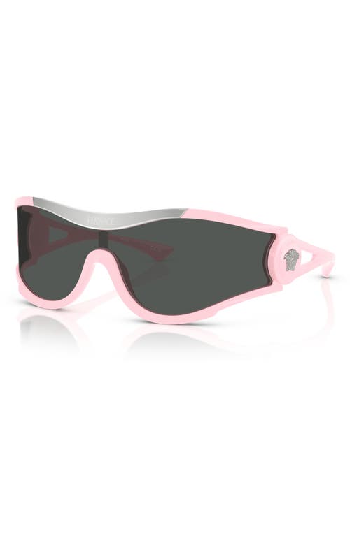 Shop Versace 180mm Irregular Sunglasses In Pink