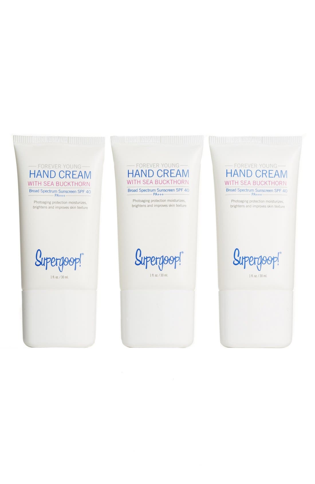 Supergoop! Forever Young Hand Cream Trio (Limited Edition) (Nordstrom