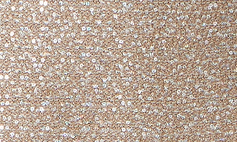 ST. JOHN SEQUIN TEXTURED KNIT SHEATH DRESS
