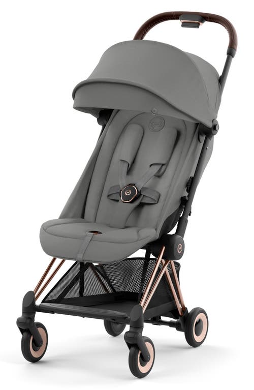 CYBEX COYA Compact Lightweight Travel Stroller in Mirage Grey at Nordstrom