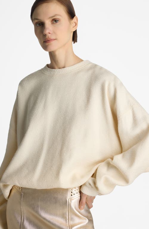 St John St. John Collection Metallic Leather Skirt In Champagne