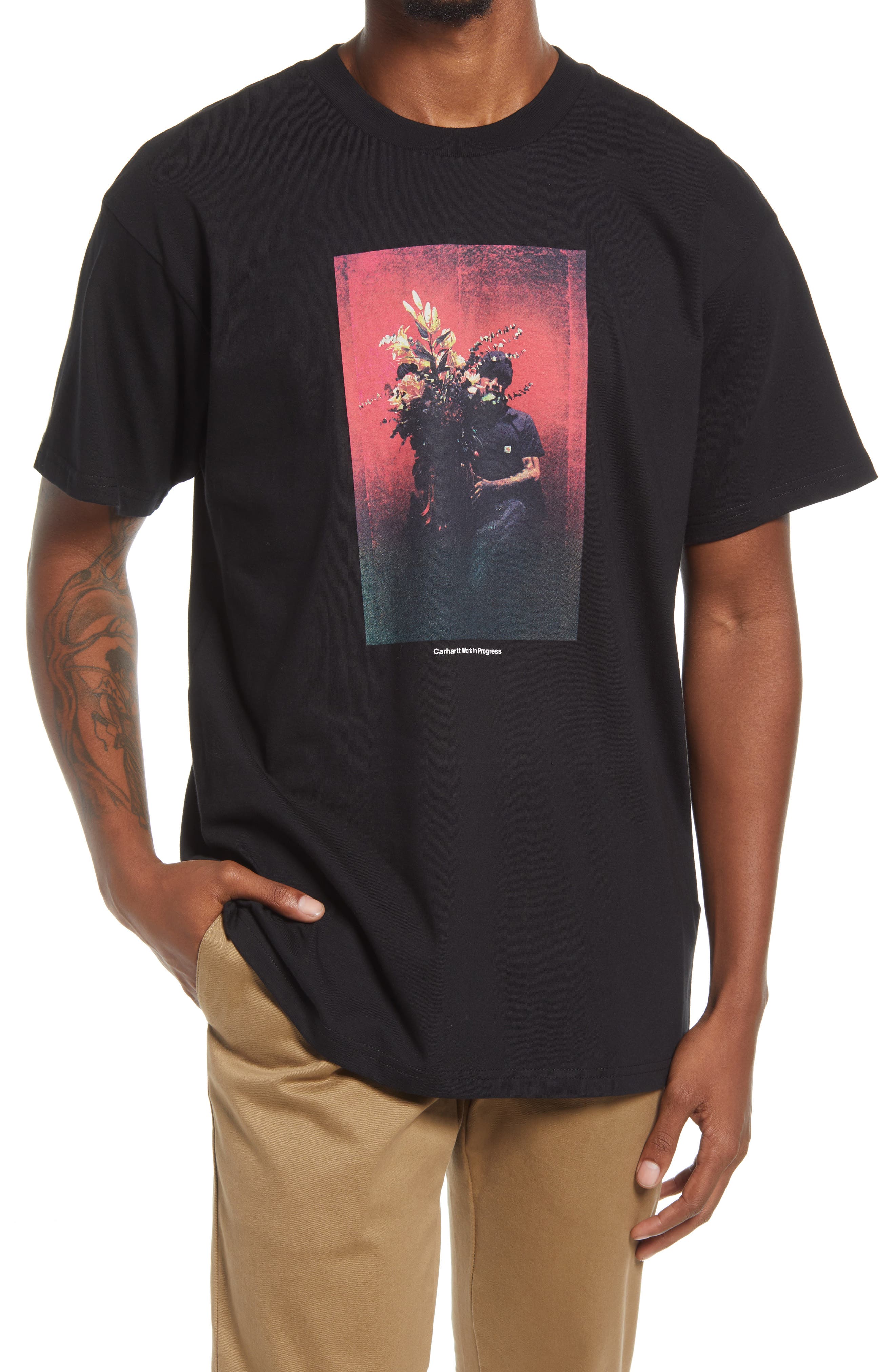 Carhartt Work In Progress Men's Bouquet Graphic Tee
