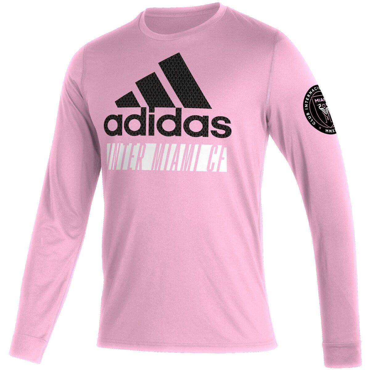 adidas pink long sleeve