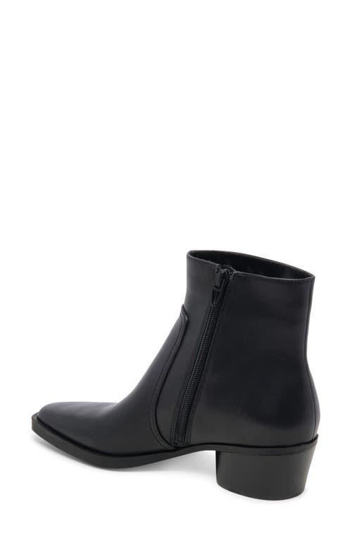 Shop Dolce Vita Fahari H2o Bootie In Black Leather H2o