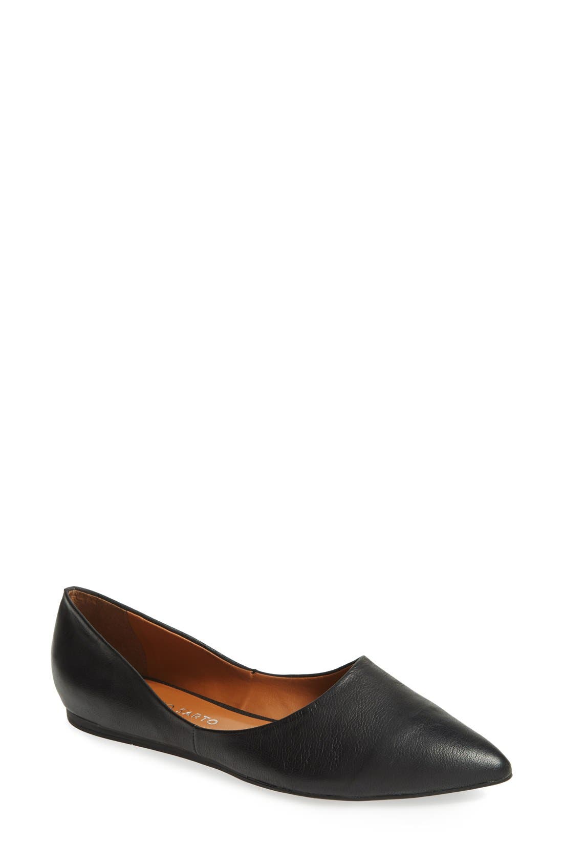 franco sarto studio pointy toe loafer