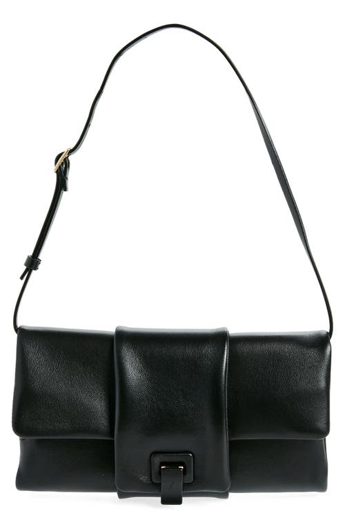 Proenza Schouler Flip Leather Shoulder Bag in Black at Nordstrom