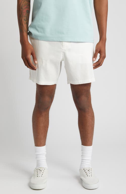 Saturdays NYC Ambrose Linen Blend Shorts Ivory at Nordstrom,