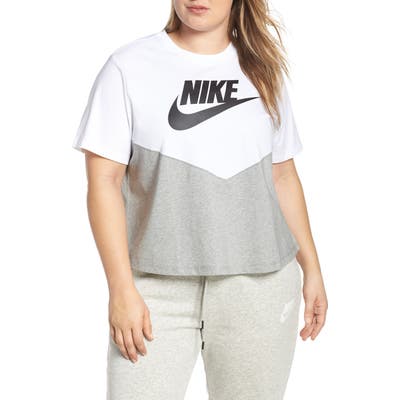 Plus Size Nike Sportswear Chevron Colorblock Tee