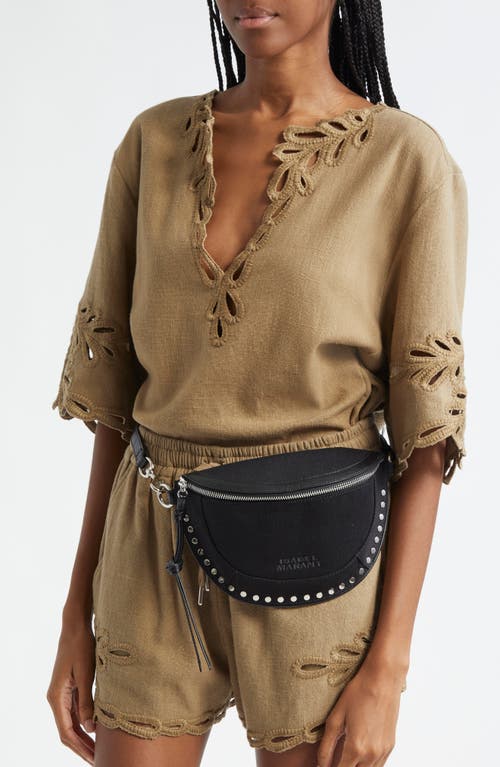 ISABEL MARANT ISABEL MARANT SKANO XO CAPSULE DENIM BELT BAG 