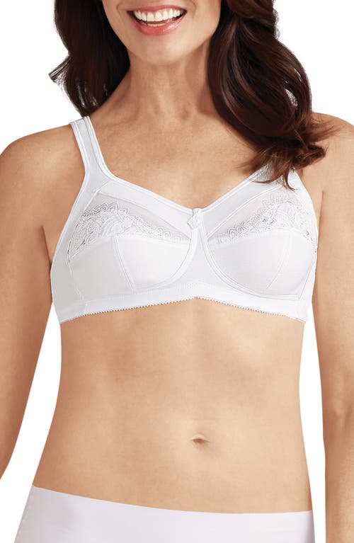 'Isadora' Soft Cup Bra in White