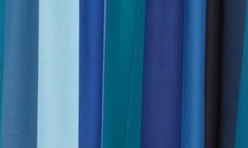 Shop By Design Belinda Sleeveless Georgette Maxi Dress In Navy/blue Combo