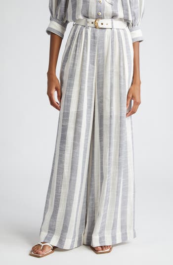 Zimmermann 2025 striped pants