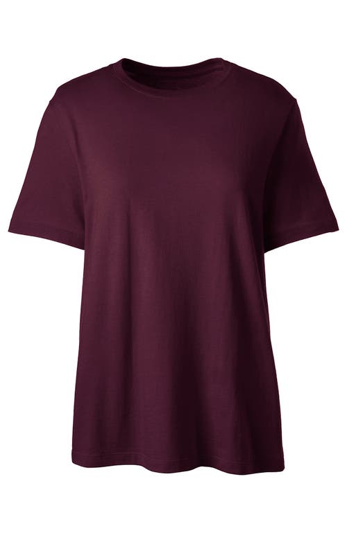 LANDS' END LANDS' END SCHOOL UNIFORM SHORT SLEEVE FEMININE FIT ESSENTIAL T-SHIRT