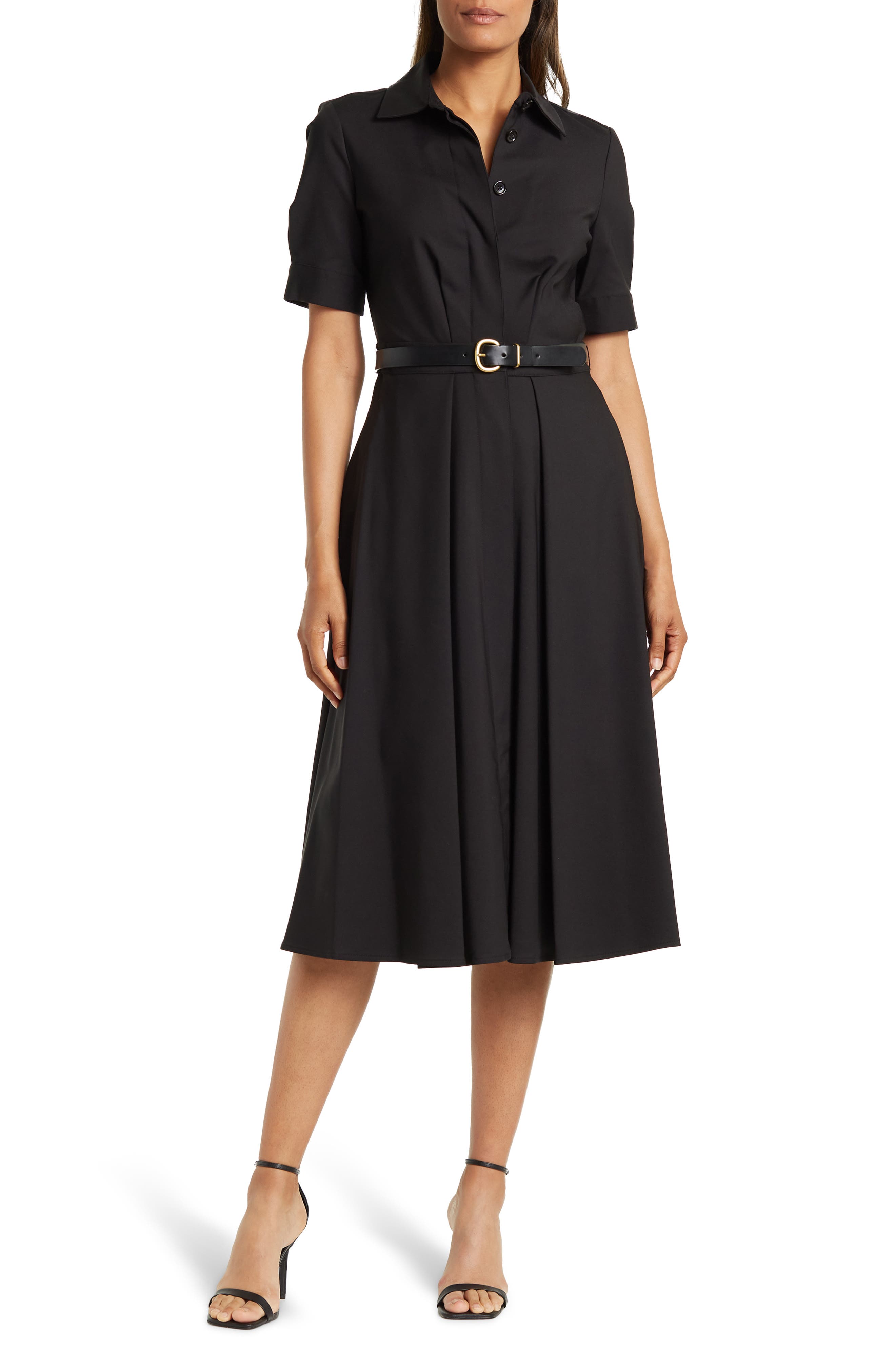 donna karan shirt dress