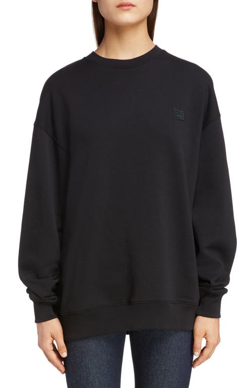 Forba Face Oversize Sweatshirt in Black